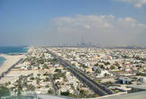 Вид на Дубай.
