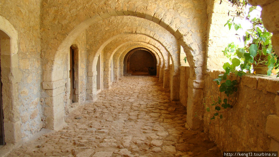 Монастырь Аркади-символ борьбы Крита за свободу Остров Крит, Греция
