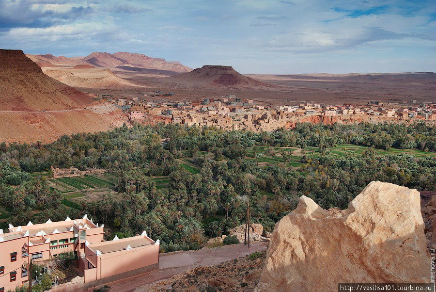 Оазис Тингир и ущелье Тодра Варзазат, Марокко