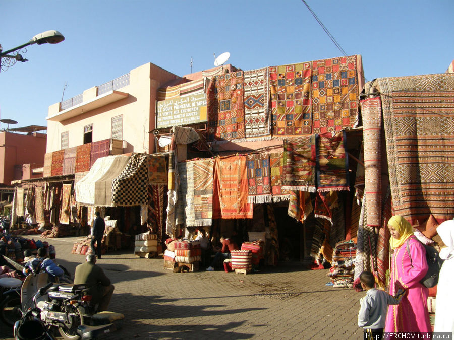 Городской базар Марракеш, Марокко