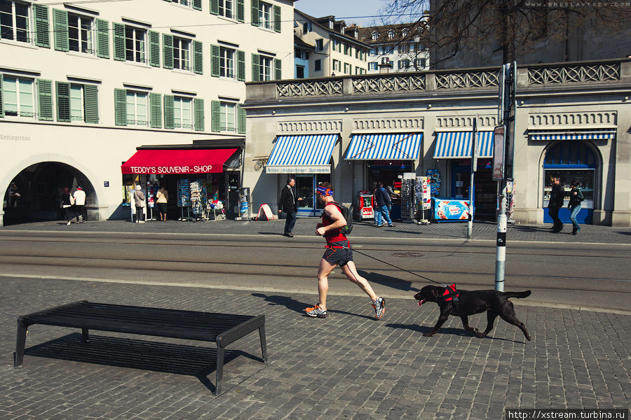 Жизнь улиц.. Цюрих, Швейцария