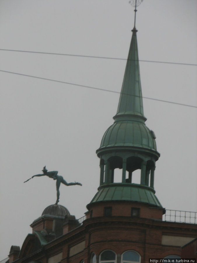 Улица Kobmagergade. От площади Амагерторв до Круглой башни Копенгаген, Дания