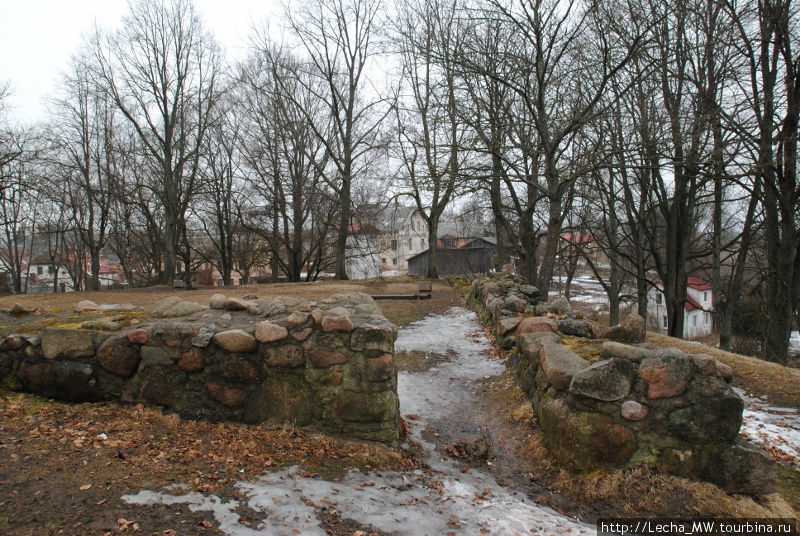 Остатки замка Кулдига, Латвия