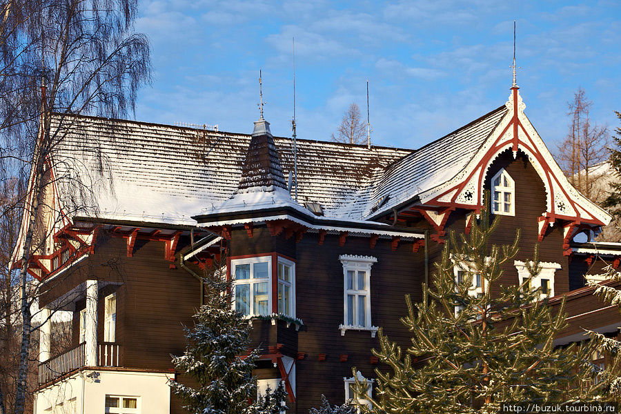 Архитектура Высоких Татр Старый Смоковец, Словакия