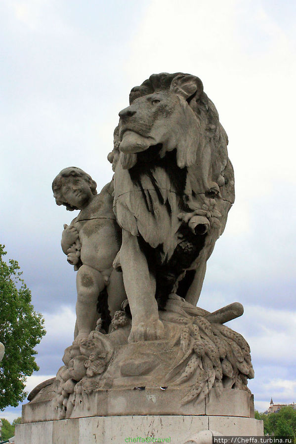 Говорят, он очень поход на изображенного в мультфильме Король лев. Париж, Франция