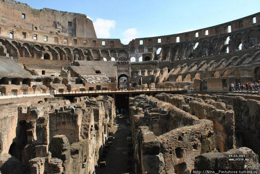 Колизей и гладиаторы Рим, Италия