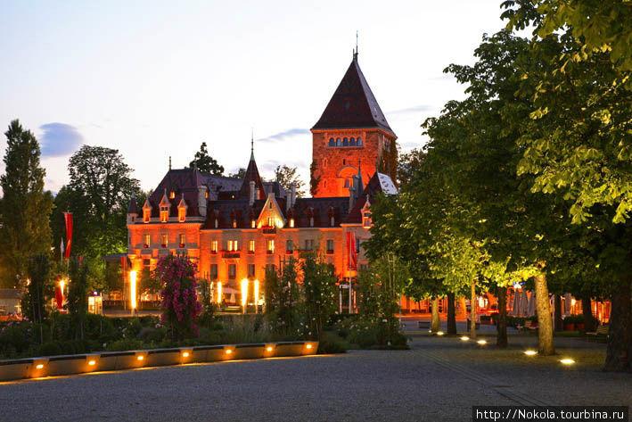 Отель Chateau d Ouchy Лозанна, Швейцария
