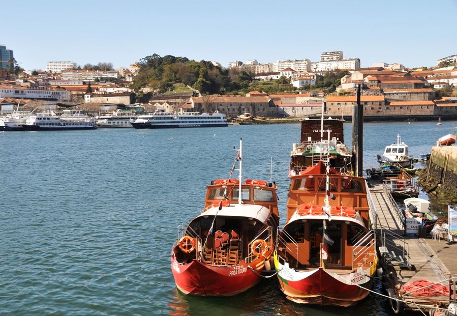 Порту пешком и с картой Порту, Португалия