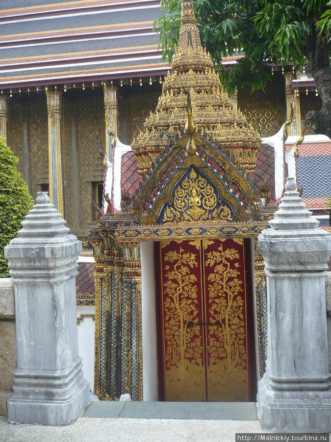 Прогулка по королевскому дворцу Бангкок, Таиланд
