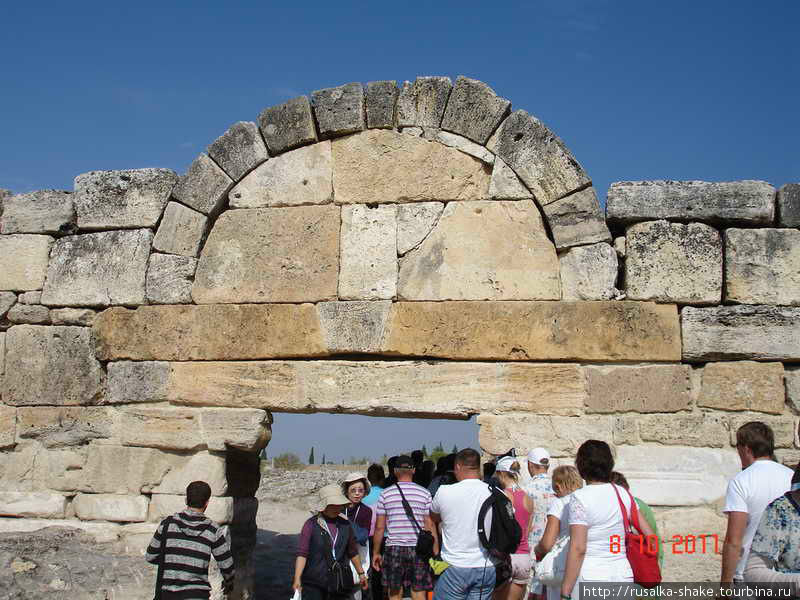 Античный Гиераполис Памуккале (Иерополь античный город), Турция