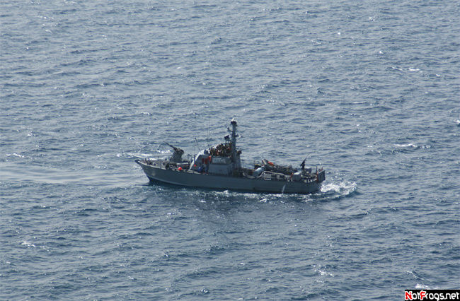 Патрульный корабль нашего ВМФ Кфар-Рош-Ханикра, Израиль