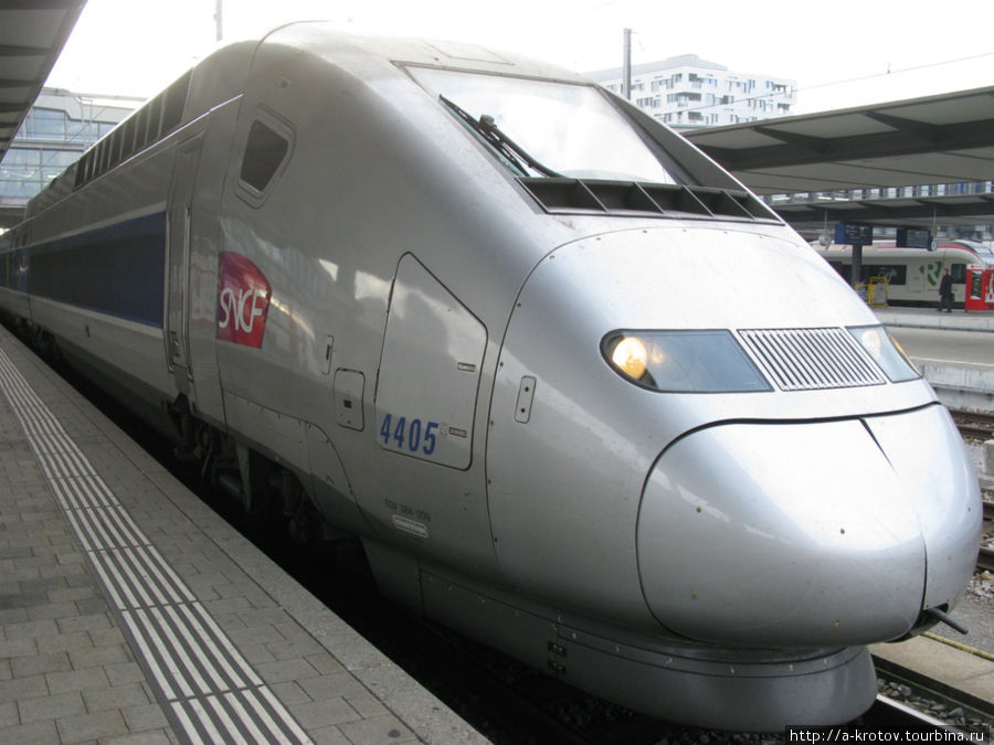 TGV Париж, Франция