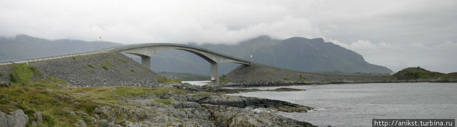 Дорога по океану Западная Норвегия, Норвегия
