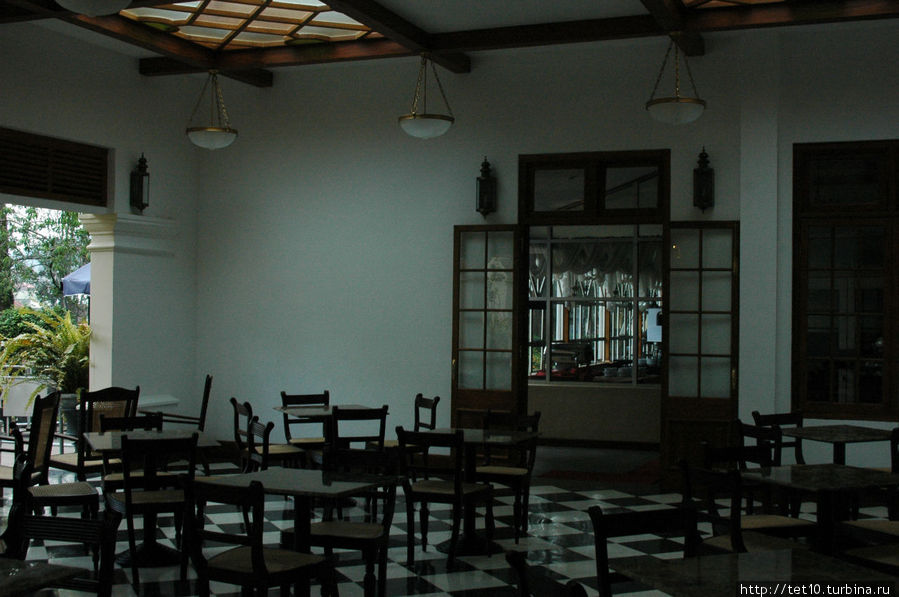 Ресторан самого первого отеля в Нувара Элии. Нувара Элия, Шри-Ланка
