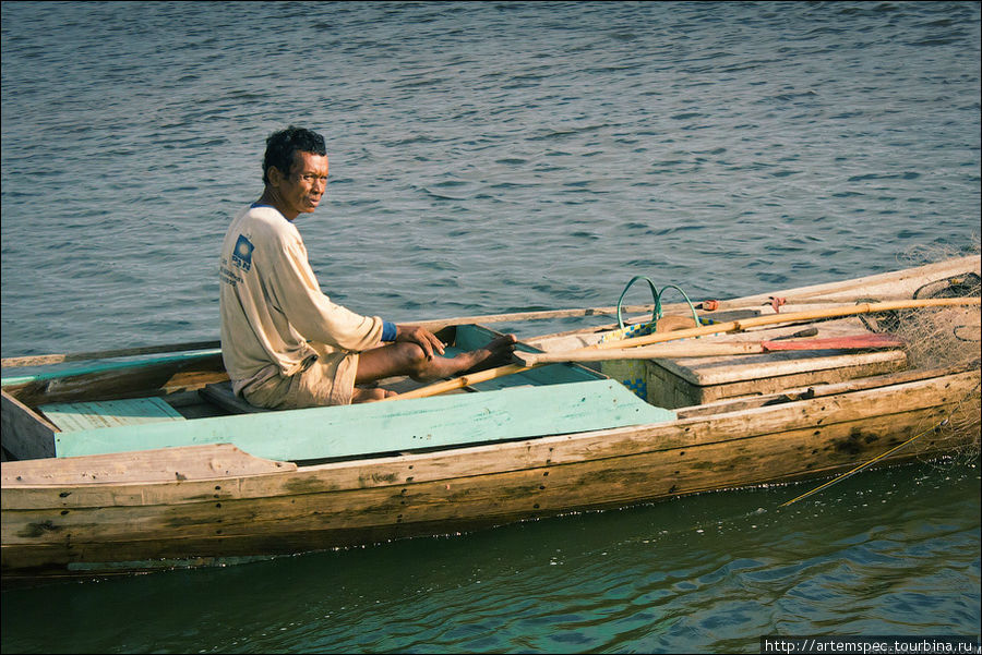 Портрет рыбака Сингкил, Индонезия