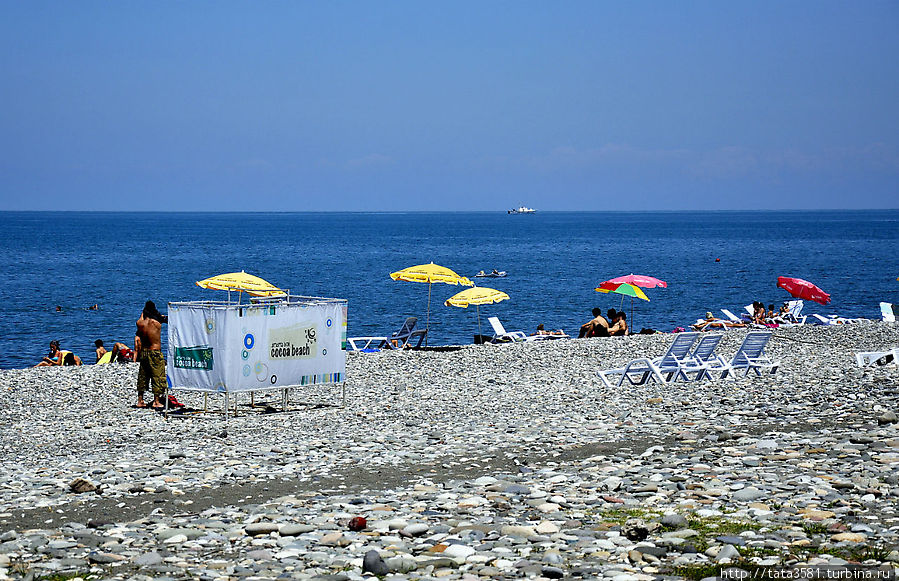Батумский пляж Батуми, Грузия