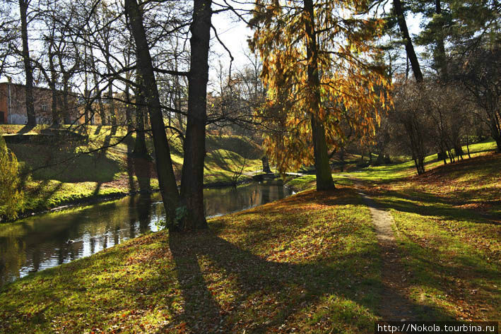 Центральный парк Бжег, Польша