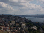 Виды на Стамбул с высоты Галатской башни.