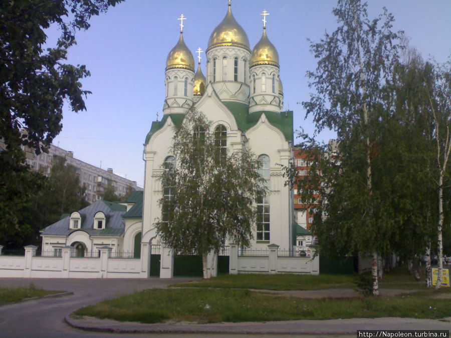 Церковь Александра Невского в Дашково-Песочне Рязань, Россия