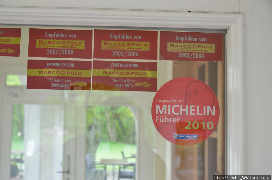 Ресторан отеля в гиде Michelin Берген-на-Рюгене, Германия