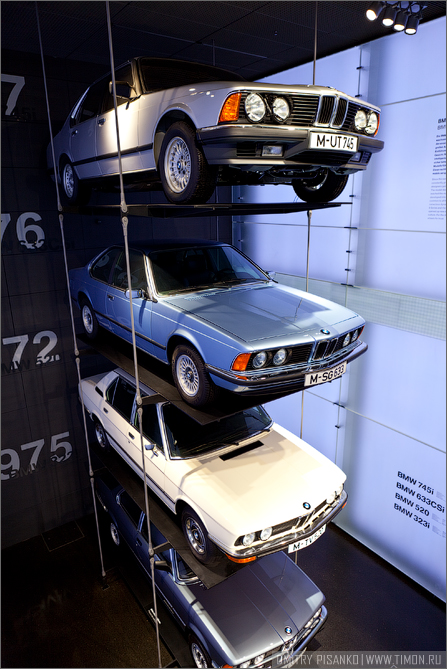 Дальше множество BMW в различных вариациях. Мюнхен, Германия