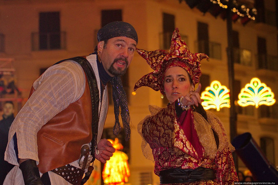 Ах, карнавал! Удивительный мир! Малага, Испания