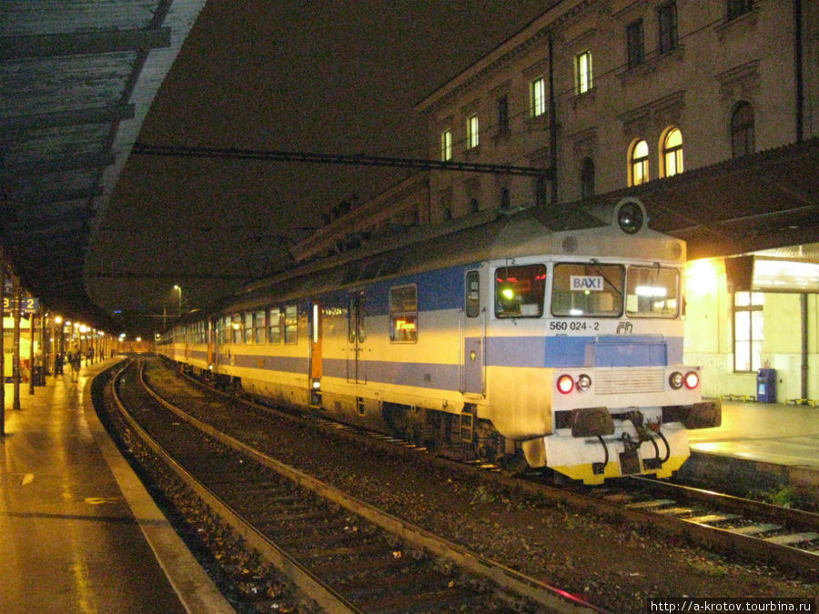 Станция Брно-главное Чехия