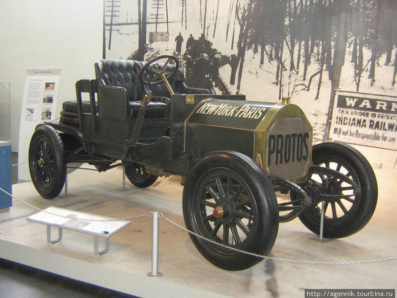 Protos 1907 года
Победитель легендарной гонки Нью-Йорк-Москва-Париж, автомобиль берлинской компании Протос. Сама фирма принадлежала концерну Сименс, который с 20-х годов ушел из автомобилестроения. Мюнхен, Германия
