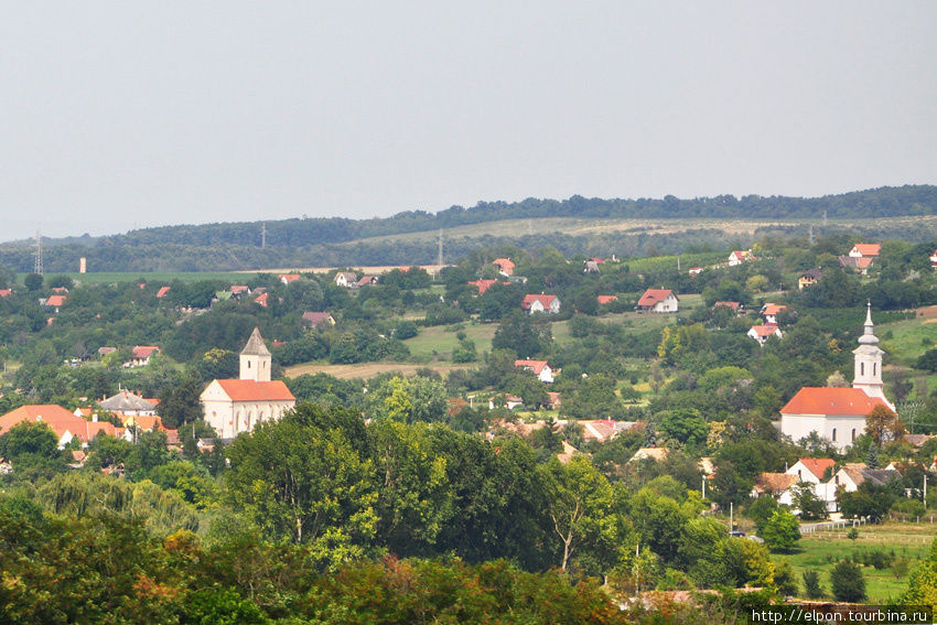 Сельские виды по дороге в Залакарош Залакарош, Венгрия