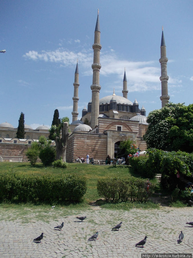 Самая большая мечеть в Эдирне, назыается Селимие, построена архитектором Синаном в 1570-х годах Эдирне, Турция