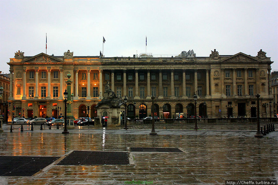Дождь в Париже Париж, Франция
