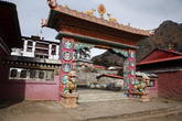 Ворота монастыря Тьянгбоче