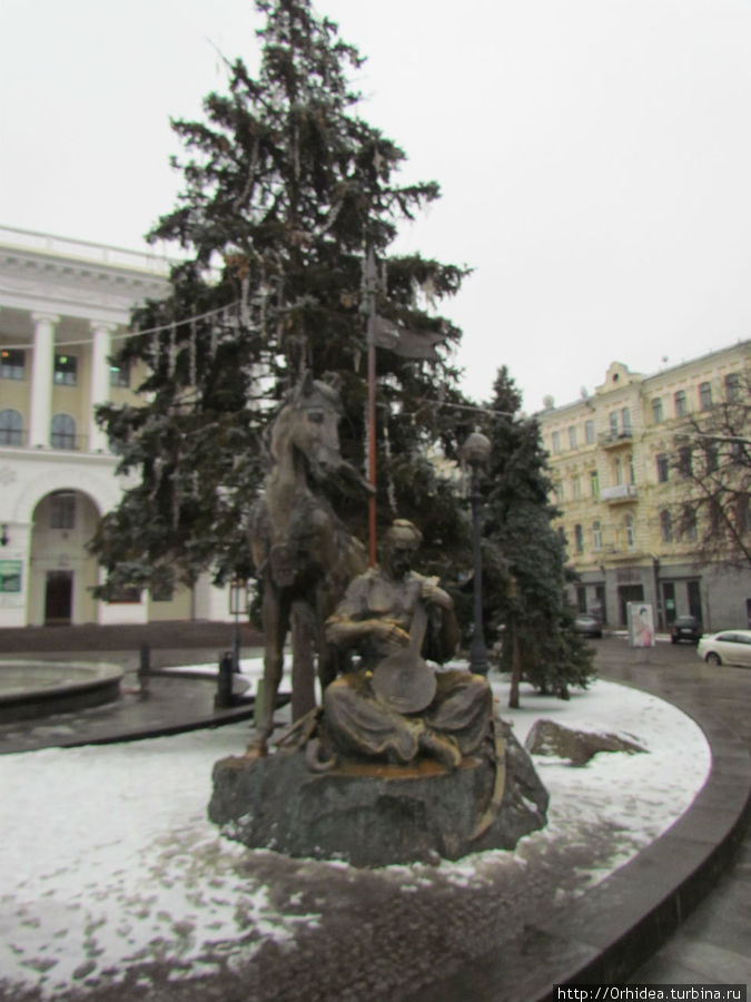 памятник Кобзарю Киев, Украина