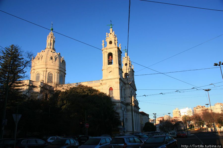Базалика да Эштрела Лиссабон, Португалия