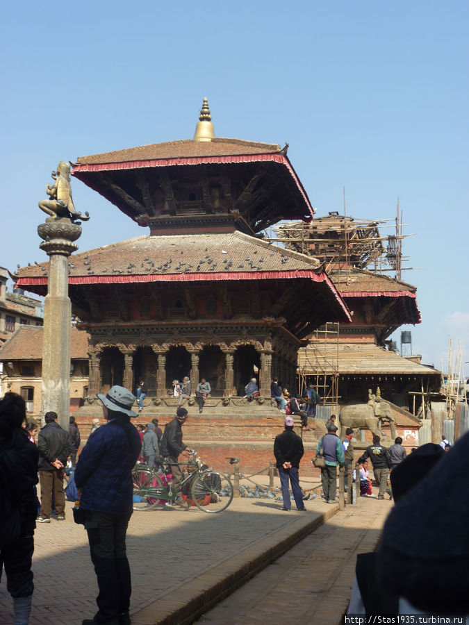 Патан. Дворцовая площадь. Храм Вишванатх. Патан (Лалитпур), Непал
