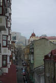 Вид на Михайловский переулок
