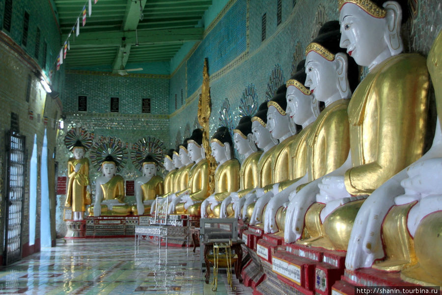 Пагода Тридцати Пещер Сагайн, Мьянма