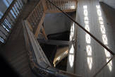 внутри Колокольни Вологодского кремля, лестница
