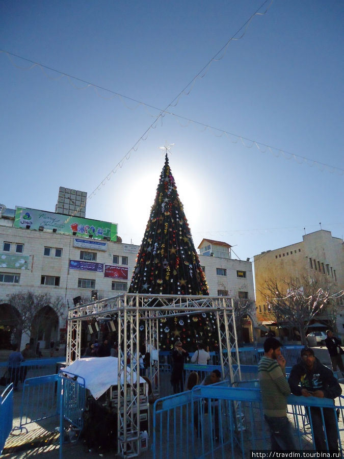 На пути к базилике Рождества Христова Вифлеем, Палестина
