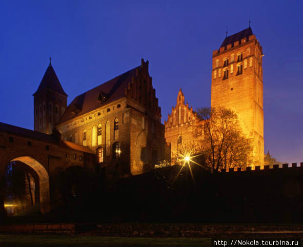 Замок Помезанских епископов в Квидзыне Квидзынь, Польша