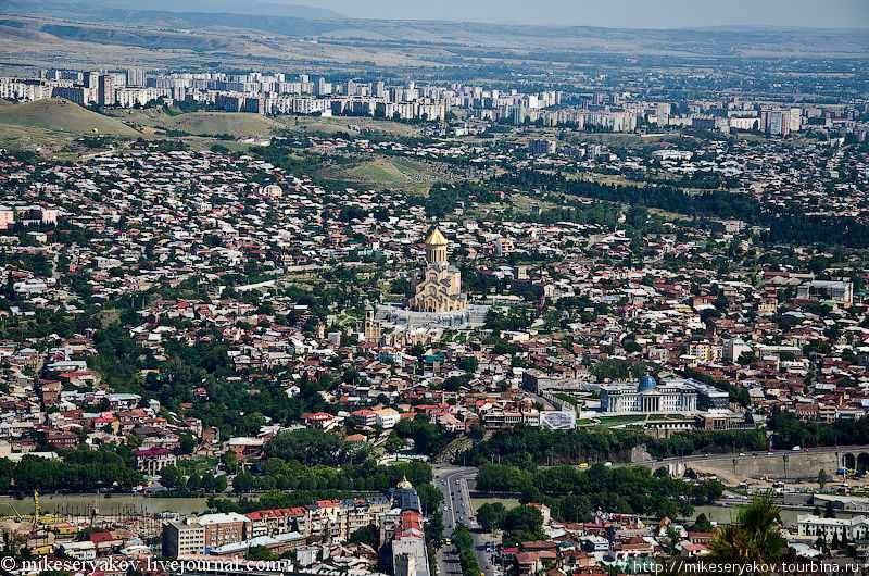 Полдня в столице Грузии Тбилиси, Грузия