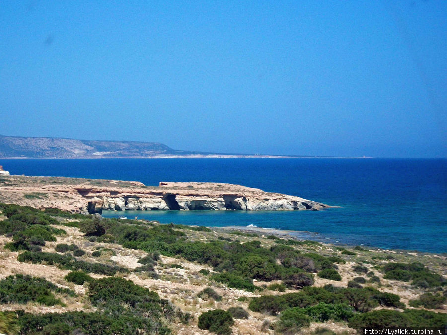 Чудесный вид побережья Тобрук, Ливия