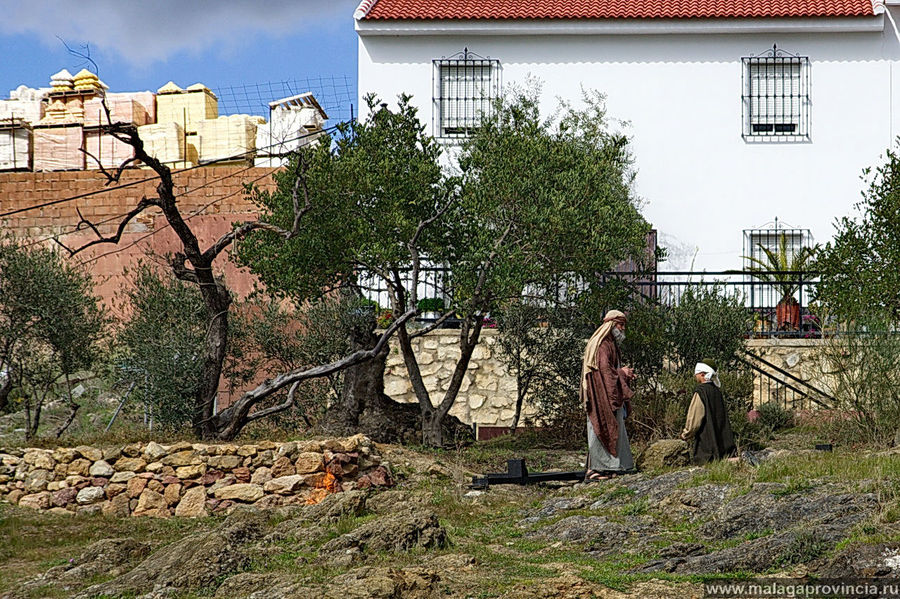 Жертовоприношение Исаака Малага, Испания