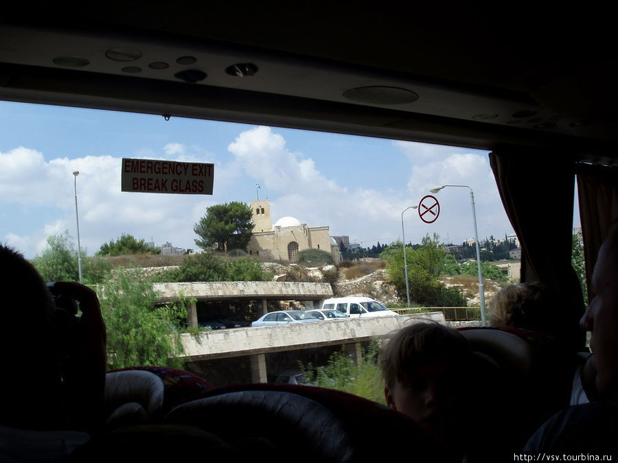 Из  окна автобуса Иерусалим, Израиль
