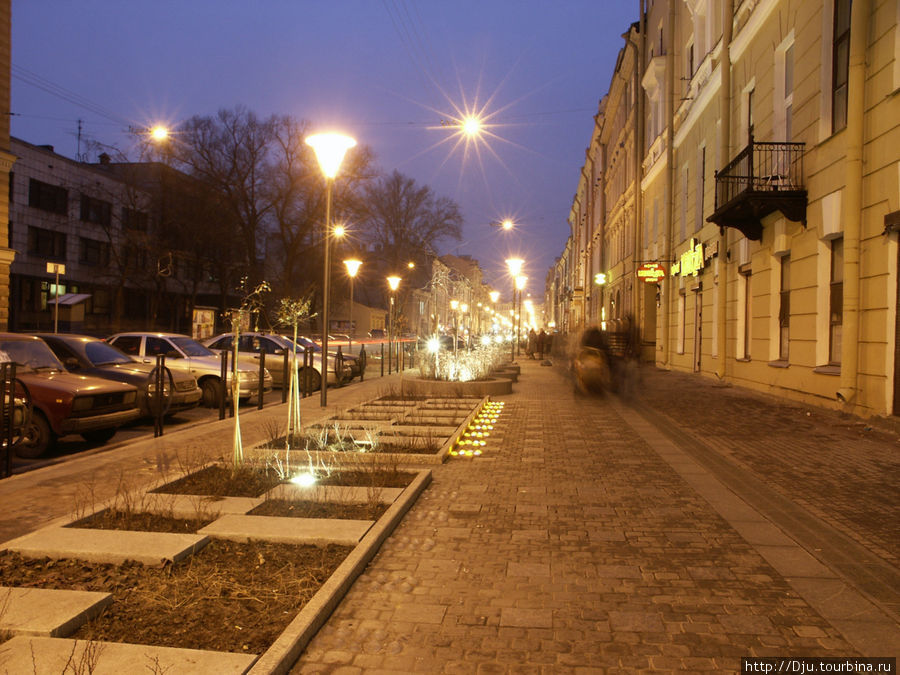 Улица Правды. Санкт-Петербург, Россия