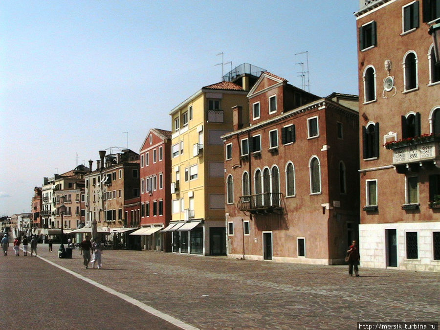 Набережная, каналы и мосты Венеция, Италия