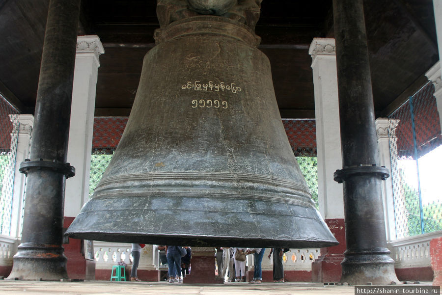 Мир без виз — 397. Самый большой колокол Мингун, Мьянма