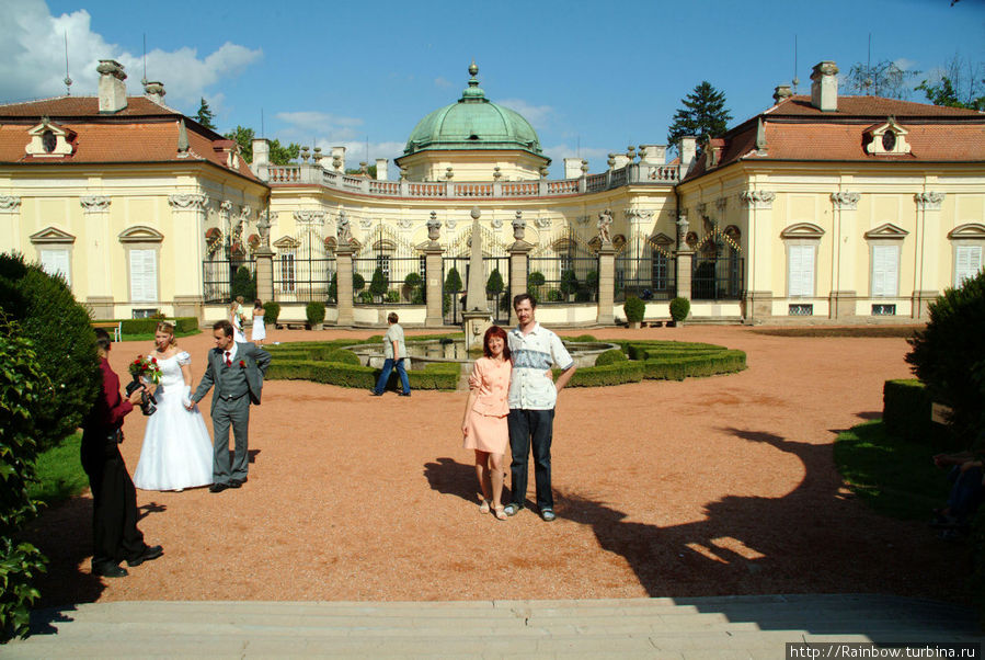 Замок для итальянской жены Бухловице, Чехия
