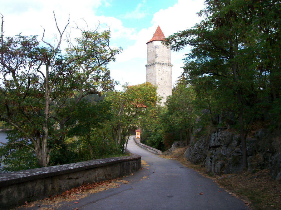 Замок Zvikov Южночешский край, Чехия