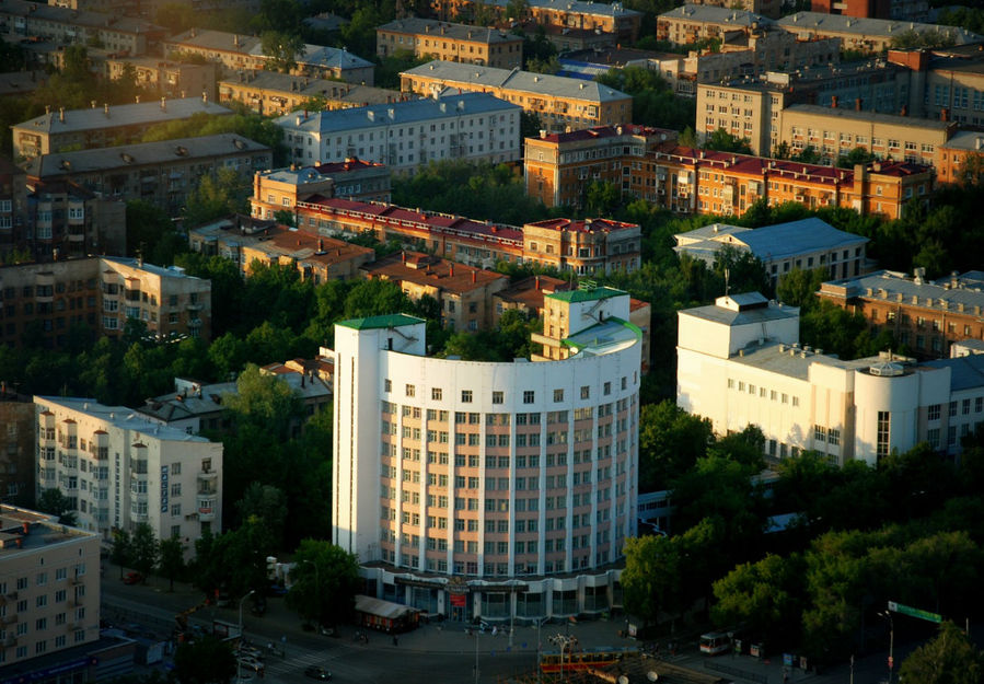 Отель Исеть. Здесь я и жил. Екатеринбург, Россия